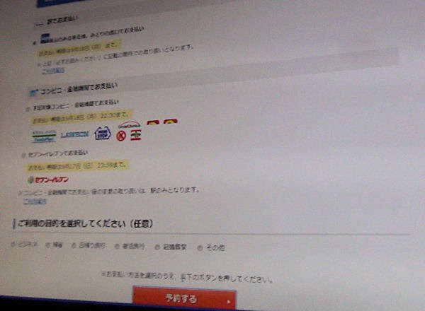 JR西日本30周年乗り放題記念きっぷ購入の最終確認画面